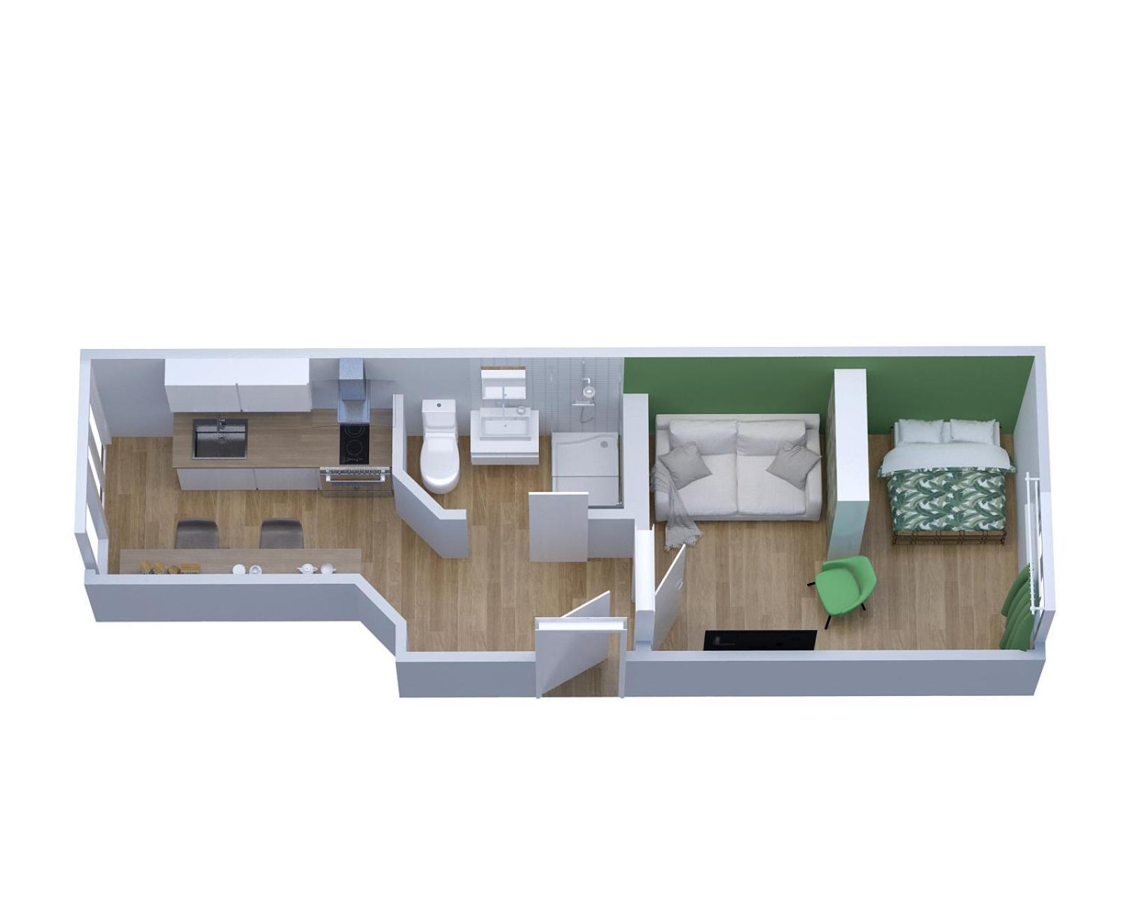 Le Havre - Quartier Des Docks Au Calme - Appartement T3 Entierement Renove Екстер'єр фото
